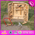 2015 New Wooden Tool Box Toy for Kids, Popular Wooden Toy Tool Box for Children, Wooden Intelligence Game Set for Baby W03D023